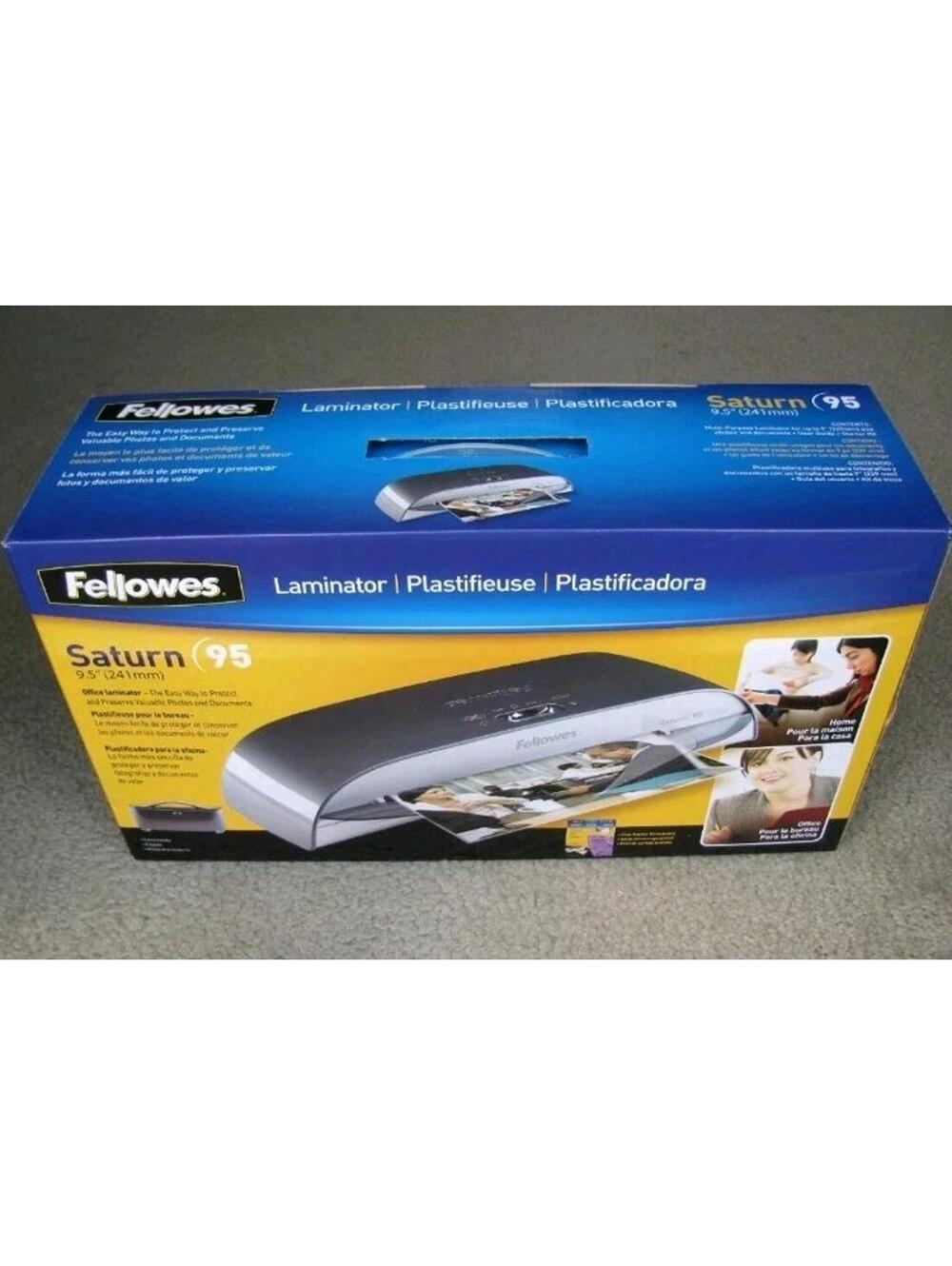 Brand New Fellowes Saturn SL-95 Office Laminator Laminating Machine CRC52132